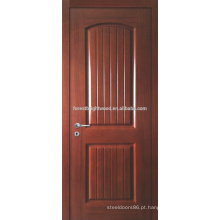 Teak prefinished folheado moldado porta